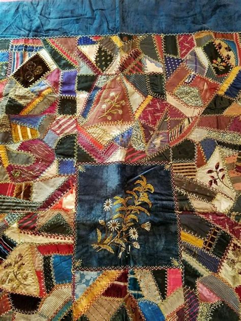 Late 1800s Antique Crazy Quilt 1840725405 Crazy Quilts Crazy