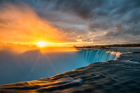 Sunrise At Niagara Falls Nature Photography Niagara Falls Sunrise