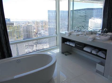 View From Jacuzzi Picture Of Aria Sky Suites Las Vegas Tripadvisor