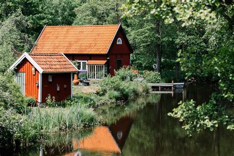 Neu ferienhaus und grundstück in schweden am meer. Ein Blockhaus oder eine Blockhütte in Schweden mieten ...