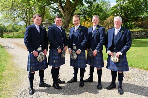 How To Wear A Kilt To A Scottish Wedding Barcaldine Castle