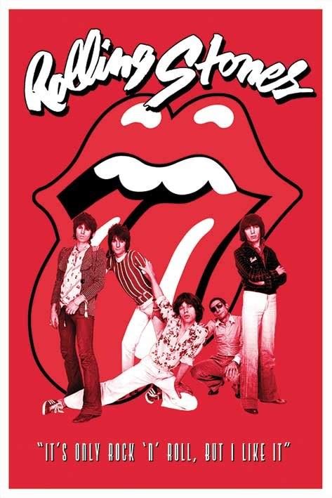 Rolling Stones Its Only Rock N Roll Poster Plakat Kaufen Bei