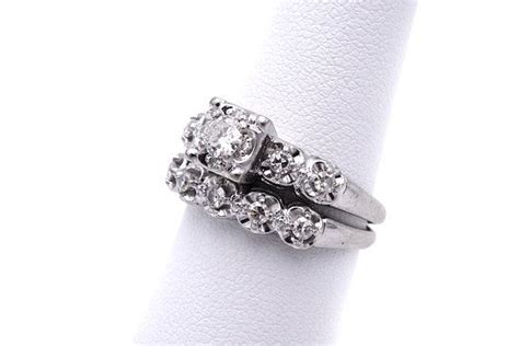 Vintage Diamond Wedding Ring Sets Staff Of Life Blogged Gallery Of Photos