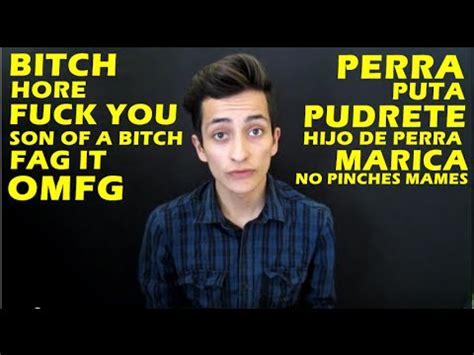 Son of a bitch/ motherfucker: Learn bad words in spanish - YouTube