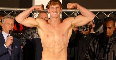 Alexis Superfan S Shirtless Male Celebs Logan Paul Fight Weigh In