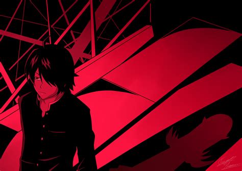 Download Black Hair Koyomi Araragi Anime Monogatari Series 4k Ultra