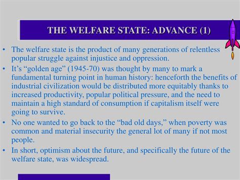 Ppt Class4 The Welfare State Decline Andtransfiguration Powerpoint