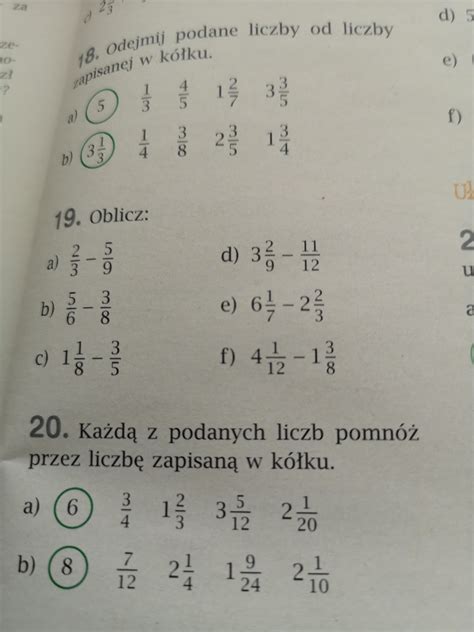 Zad 9 Str 254 Matematyka Z Plusem 7 - Zad 20 str 241 matematyka z plusem - Brainly.pl