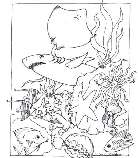 Woodland and ocean habitats animal. Animal Habitat Coloring Pages at GetColorings.com | Free ...