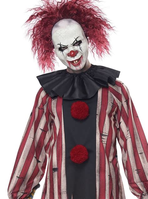Nightmare Clown Halloween Costume Horror Clown Fancy Dress