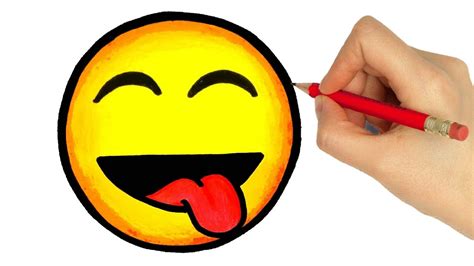 How To Draw Emoji Desenhar Um Emoticon Dibujar Emoticon Youtube The