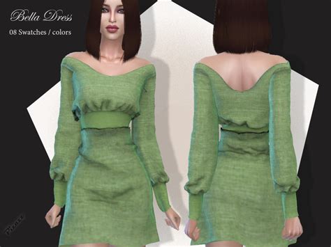 Liz Dress By Pizazz From Tsr • Sims 4 Downloads