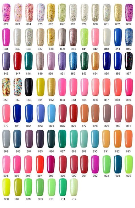 color chart color coat soak off uv gel nail polish colors for gel nail polish colors uv gel