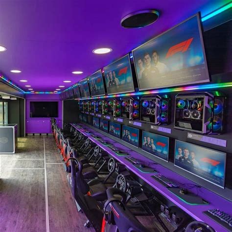 Technology Video Game Rooms Cyber Cafe Game Room Design