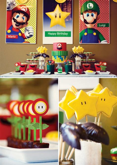 Power Up Super Mario Brothers Birthday Party Hostess With The Mostess®