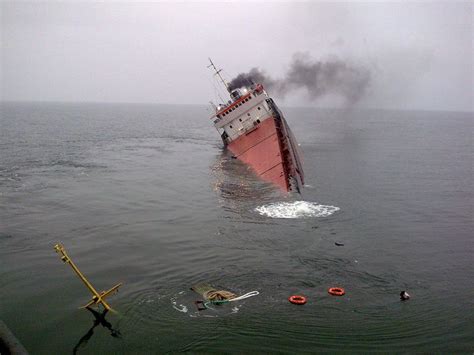 Beryl Sinking Abandoned Ships Ghost Ship Shipwreck