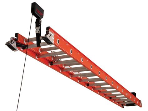 Ladder Storage Made Easy The Ladder Lift From Racor