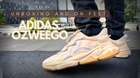 Unboxing ADIDAS OZWEEGO Pale Brown First Impressions On Feet YouTube