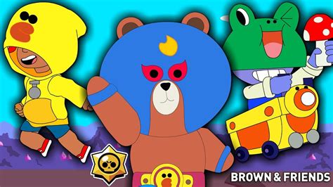 Create your style,curate your vibe! BRAWL STARS X LINE FRIENDS (New Skin Primo, Leon & Carl ...