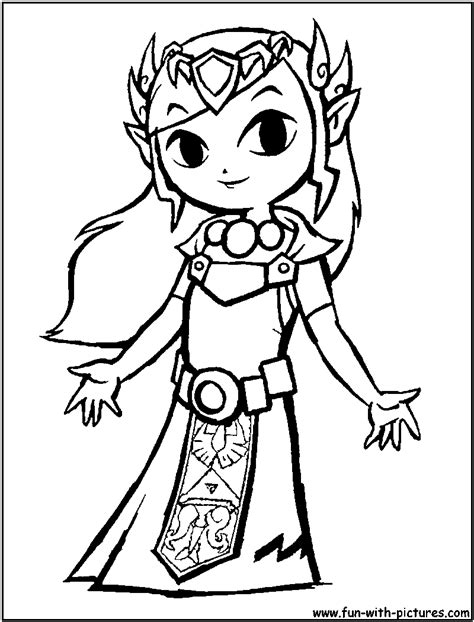 Princess coloring pages for toddlers download legend zelda twilight. Princess Zelda Coloring Pages - Get Coloring Pages