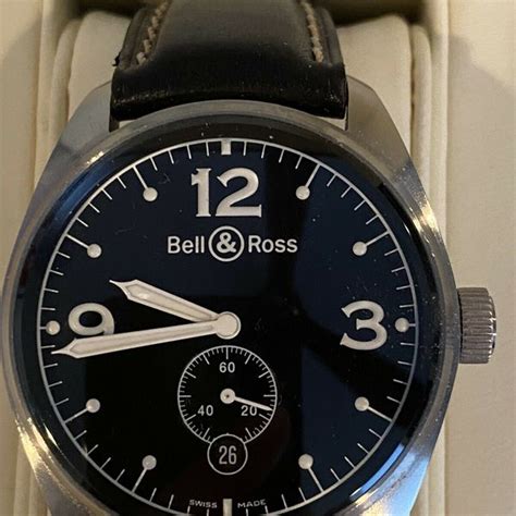 Bell And Ross Br 123 Heritage Brv123 Vintage Wrist Watch Automatic