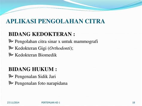 Citra merupakan salah satu dari beragam hasil proses penginderaan jauh. PPT - Pengolahan Citra Digital: Konsep Dasar Representasi ...