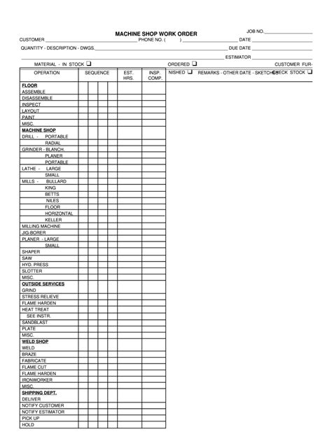 Manufacturing Traveler Template Fill Online Printable Fillable