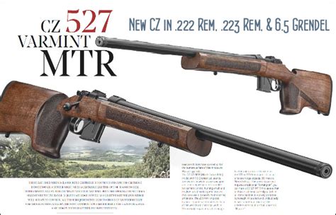 New Cz 527 Varmint Mtr Match Target Rifle Daily Bulletin