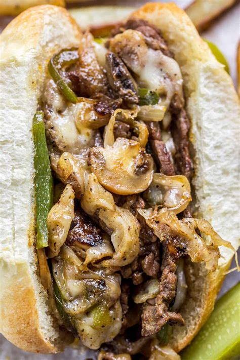 I have not had a steak bomb on a long while and usually buy them at sub shops. Philly Cheesesteak Sandwich Recipe - Valentina's Corner