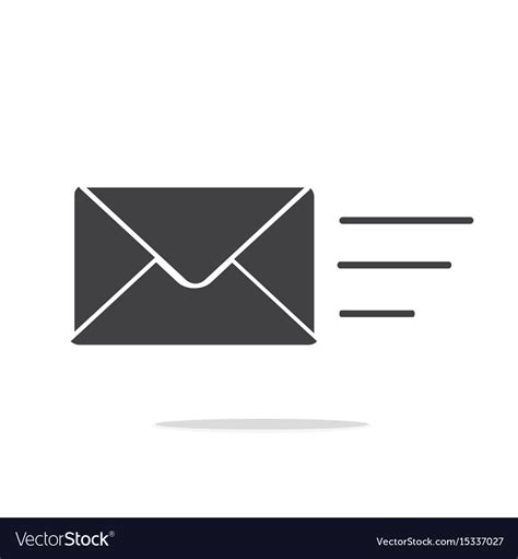 Sending Message Icon Royalty Free Vector Image