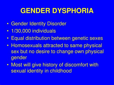 Ppt Gender Dysphoria And Reassignment Powerpoint Presentation Free Download Id2966078