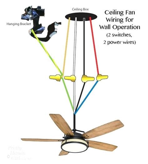 It could be a single switch wiring or double switch wiring. Installing Ceiling Fan With Red Wire