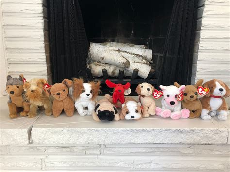 Original Ty Beanie Babies 11 Piece Dog Collection Etsy