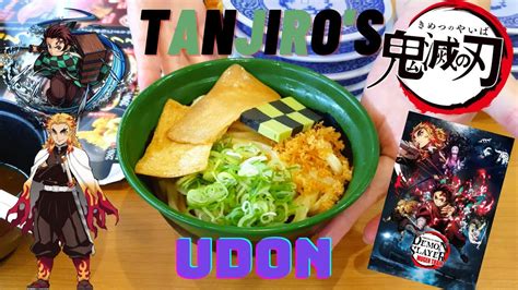 Eating Tanjiros Zaru Udon🍜 Yummy Diary 17 Youtube