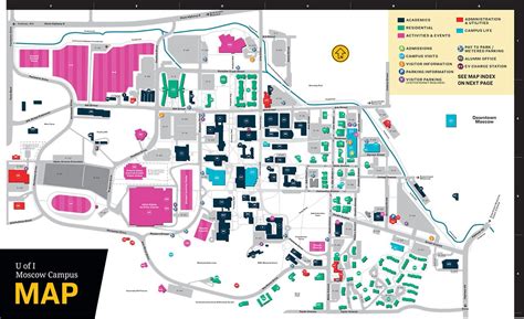 University Of Idaho Campus Map The World Map