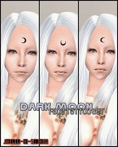 Sims 4 Moon Forehead