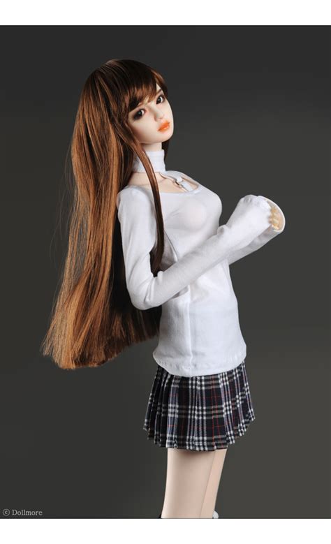 Dollmore Model In White Costume Xcitefun Net