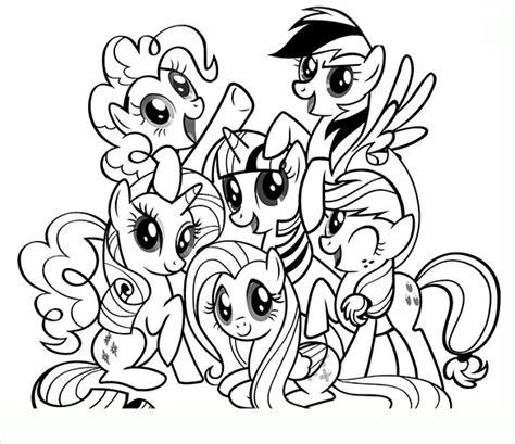 pony coloring pages  jpeg png