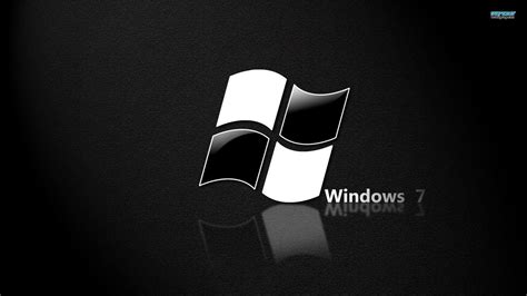 Windows 7 Black Wallpapers Wallpaper Cave