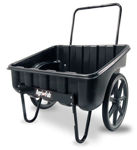 Agri Fab Inc 200 Lbpoly Carry All Push Lawn And Garden Cart Model 45 05281