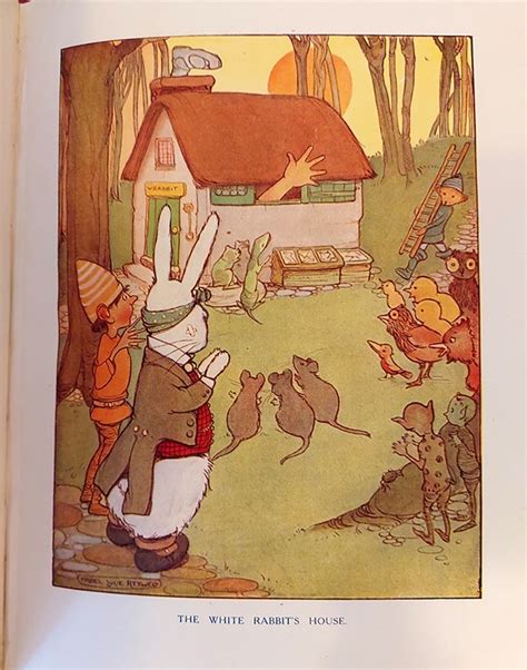 Alice In The White Rabbits House Alice In Wonderland Book Collection Blog