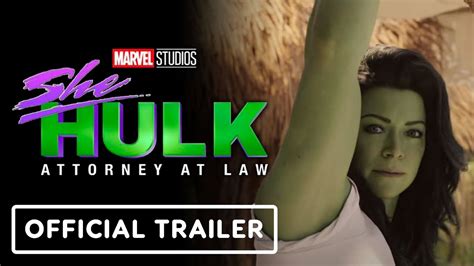 She Hulk Attorney At Law Official Trailer Tatiana Maslany Mark Ruffalo Comic Con 2022