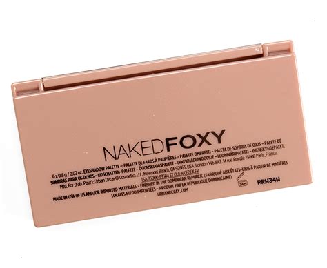 Urban Decay Foxy Mini Naked Palette Review Swatches FRE MANTLE