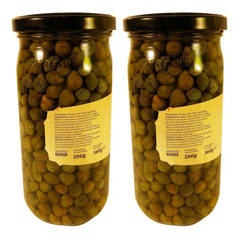 Greek Capers Traditional Flavour Net Weight 700gr - Greek Tastes 4 All