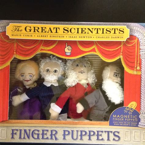 Great Scientists Finger Puppets Hurrah Science Literacy Stem For