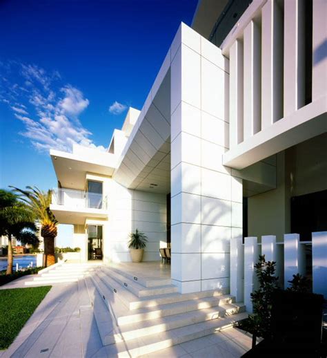 Luxury Houses Villas And Hotels Modern White House Design In Australia
