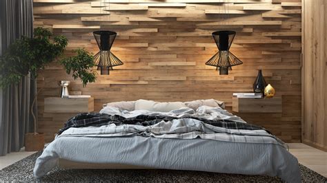 11 Ways To Make A Statement With Wood Walls In The Bedroom