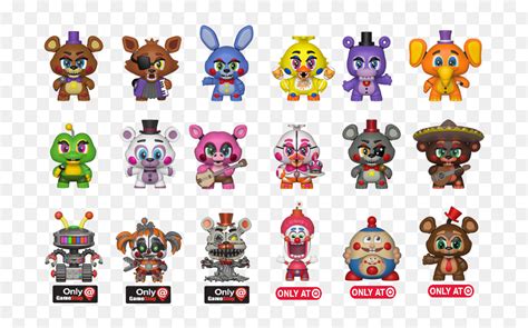 Fnaf 6 Mystery Minis Hd Png Download 750x500 Png Dlfpt