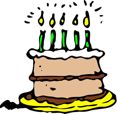 50th Birthday Cake Clipart Clipart Best