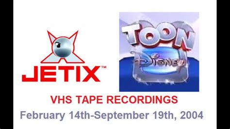 Do You All Have Any Vhs Recordings Of Jetix On Toon Disney Youtube